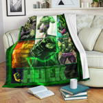 Angry Hulk The Incredible Hulk Fleece Blanket Movie Home Decor Custom For Fans NT042201