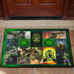 Angry Hulk The Incredible Hulk Door Mat Movie Home Decor Custom For Fans NT042204
