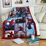 Spider Man No Way Home Fleece Blanket Movie Home Decor Custom For Fans NT042602