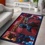 Spider Man Miles Gonzalo Morales Area Rug Movie Home Decor Custom For Fans NT042902