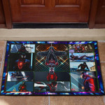 Spider Man Miles Gonzalo Morales Comic Door Mat Movie Home Decor Custom For Fans NT042802