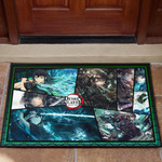 Muichiro Tokito Mist Hashira Demon Slayer Door Mat Anime Home Decor Custom For Fans NA051003