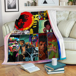Jimi Hendrix Fleece Blanket Singer Home Decor Custom For Fans NT050501