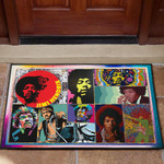 Jimi Hendrix Door Mat Singer Home Decor Custom For Fans NT050501