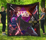 Darth Vader Star Wars Premium Quilt Blanket Movie Home Decor Custom For Fans NT051102