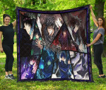 Fushiguro Megumi Jujutsu Kaisen Premium Quilt Blanket Anime Home Decor Custom For Fans NA052303