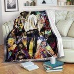 Jimi Hendrix Fleece Blanket Singer Home Decor Custom For Fans NT050901