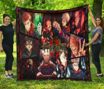 Itadori Yuji Jujutsu Kaisen Premium Quilt Blanket Anime Home Decor Custom For Fans NA052012