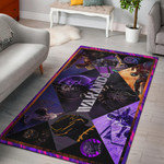 King T'Challa Black Panther Area Rug Movie Home Decor Custom For Fans NT052302