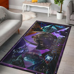 King T'Challa Black Panther Area Rug Movie Home Decor Custom For Fans NT051703