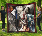 Levi Ackerman Attack On Titan Premium Quilt Blanket Anime Home Decor Custom For Fans NT052702