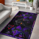 King T'Challa Black Panther Area Rug Movie Home Decor Custom For Fans NT051901