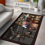 Eren Yeager Attack On Titan Area Rug Anime Home Decor Custom For Fans NT052601