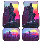 King T'Challa Black Panther Car Floor Mats Movie Car Accessories Custom For Fans NT052401