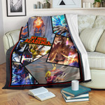 One Might My Hero Academia Fleece Blanket Anime Home Decor Custom For Fans NA060704
