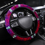 Gwen Spider Girl Spider Man Steering Wheel Cover Movie Car Accessories Custom For Fans NT053012
