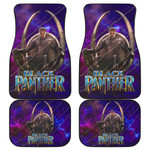 King T'Challa Black Panther Car Floor Mats Movie Car Accessories Custom For Fans NT052403