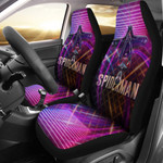 Spider Man Car Seat Covers Movie Car Accessories Custom For Fans NT052405