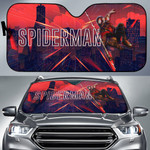 Gaming Spider Man Car Sun Shade Movie Car Accessories Custom For Fans NT052404