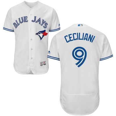 زوجتي كوم Men's Toronto Blue Jays #9 Darrell Ceciliani Red Stitched MLB 2017 Majestic Flex Base Jersey العاب المحطة