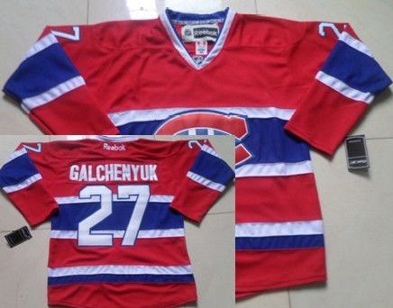 ورده صور Montreal Canadiens #27 Alex Galchenyuk Red Ch Jersey Nhl - Canvasprob ورده صور