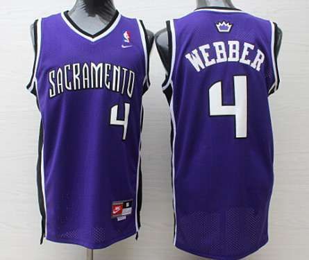 بريك شوكولاته Sacramento Kings #4 Chris Webber Sacramento Purple Swingman Jersey ... بريك شوكولاته
