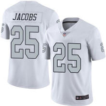 كول أوف ديوتي بلاك أوبس Raiders #25 Josh Jacobs White Men's Stitched Football Limited Rush ... كول أوف ديوتي بلاك أوبس