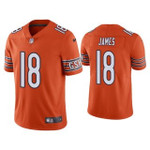 Men's Orange Chicago Bears #18 Jesse James Vapor Untouchable Limited Stitched Jersey Nfl