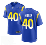 Nike Los Angeles Rams #40 Von Miller Royal Vapor Untouchable Limited Jersey Nfl
