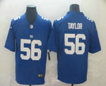 Men's New York Giants #56 Lawrence Taylor Blue Vapor Untouchable Stitched Nfl Nike Limited Jersey Nfl