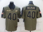 Men's Arizona Cardinals #40 Pat Tillman Nike Olive 2021 Salute To Service Retired Player Limited Jersey Nfl
