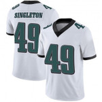 Men's Philadelphia Eagles #49 Alex Singleton White Limited Vapor Untouchable Nike Jersey Nfl