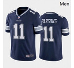 Big Size Men Dallas Cowboys #11 Micah Parsons Blue 2021 Draft Jersey Nfl