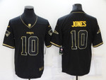 Men's New England Patriots #10 Mac Jones Black Gold 2020 Salute To Service Stitched Nfl Nike Limited Jersey Nfl