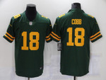 Men's Green Bay Packers #18 Randall Cobb Green Yellow 2021 Vapor Untouchable Stitched Nfl Nike Limited Jersey Nfl