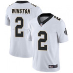 Men's New Orleans Saints #2 Jameis Winston White Jersey Nfl