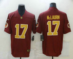 Men's Washington Redskins #17 Terry Mclaurin Red With Gold 2017 Vapor Untouchable Stitched Nfl Nike Limited Jersey Nfl