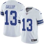 Nike Men's Dallas Cowboys 13 Michael Gallup White Vapor Untouchable Limited Jersey Nfl