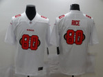 Men's San Francisco 49Ers #80 Jerry Rice White 2020 Shadow Logo Vapor Untouchable Stitched Nfl Nike Limited Jersey Nfl
