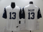 Men's Dallas Cowboys #13 Michael Gallup White 2016 Color Rush Stitched Nfl Nike Limited Jersey Nfl