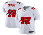 Men's Tampa Bay Buccaneers #12 Tom Brady White 2020 Shadow Logo Vapor Untouchable Stitched Nfl Nike Limited Jersey Nfl
