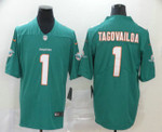 Men's Miami Dolphins #1 Tua Tagovailoa Green 2020 Vapor Untouchable Stitched Nfl Nike Limited Jersey Nfl