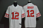 Men's Tampa Bay Buccaneers #12 Tom Brady White 2020 New Team Logo Vapor Untouchable Stitched Nfl Nike Limited Jersey Nfl
