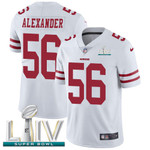 Nike 49Ers #56 Kwon Alexander White Super Bowl Liv 2020 Youth Stitched Nfl Vapor Untouchable Limited Jersey Nfl