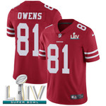 Nike 49Ers #81 Jordan Matthews Red Super Bowl Liv 2020 Team Color Men's Stitched Nfl Vapor Untouchable Limited Jersey Nfl