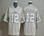 Men's Green Bay Packers #12 Aaron Rodgers 2019 Gray Gridiron Vapor Untouchable Stitched Nfl Nike Limited Jersey Nfl