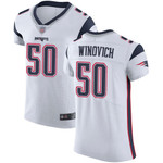 Men's New England Patriots #50 Chase Winovich Road Vapor Untouchable Elite Red Football Jersey Nfl