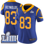 Women's Los Angeles Rams #83 Josh Reynolds Royal Blue Nike Nfl Alternate Vapor Untouchable Super Bowl Liii Bound Limited Jersey Nfl