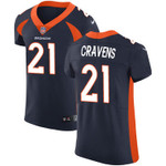Nike Denver Broncos #21 Su'a Cravens Navy Blue Alternate Men's Stitched Nfl Vapor Untouchable Elite Jersey Nfl