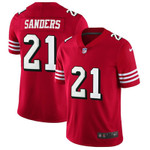 Nike San Francisco 49Ers #21 Deion Sanders Red 2018 Vapor Untouchable Limited Jersey Nfl